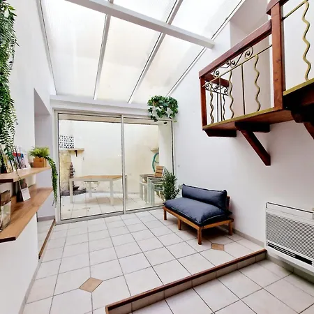 Nouveau - Maison Cozy 150m2 - 3 - Grand Salon - Clim - Wifi Fibre - Netflix - 5' Du Centre Et Gare - Cour Interieure - 15' Des Plages Вилла *
