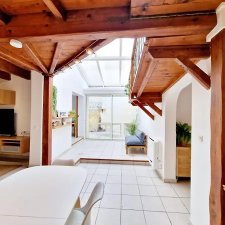 Вилла Nouveau - Maison Cozy 150m2 - 3 - Grand Salon - Clim - Wifi Fibre - Netflix - 5' Du Centre Et Gare - Cour Interieure - 15' Des Plages Монпелье