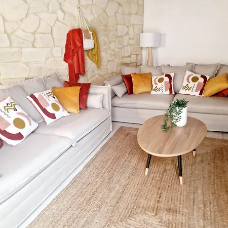 Вилла Nouveau - Maison Cozy 150m2 - 3 - Grand Salon - Clim - Wifi Fibre - Netflix - 5' Du Centre Et Gare - Cour Interieure - 15' Des Plages